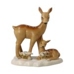 Goebel Hertjes in de sneeuw / Rehe im Schnee