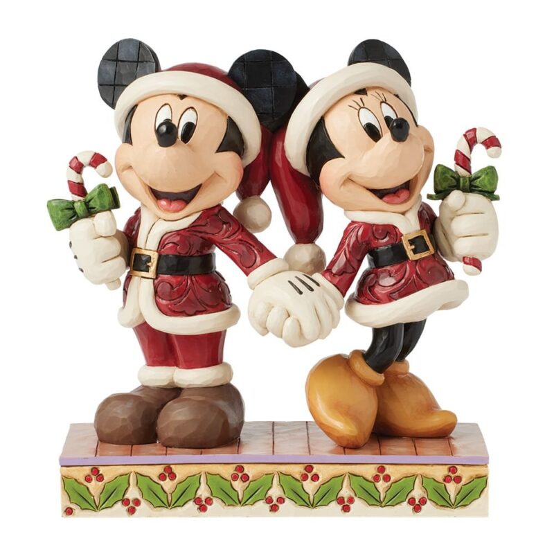 Disney Traditions Christmas Mickey & Minnie Candy Cane
