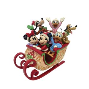 Disney Traditions Christmas Mickey & Friends Sled