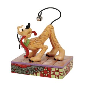 Disney Traditions Christmas Pluto with Bells
