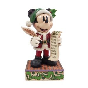 Disney Traditions Christmas Santa Mickey with list Worldwide Event 2025