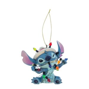 Disney Traditions Christmas Ornament Stitch in lights