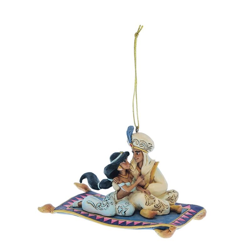 Disney Traditions Christmas Ornament Aladdin & Jasmine