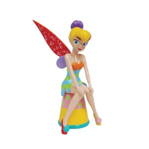 Disney by Britto Tinker Bell sitting on a thimble