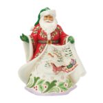 Heartwood Creek Santa with winter scene Musical gesigneerd