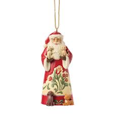 Heartwood Creek Ornament Santa with pets