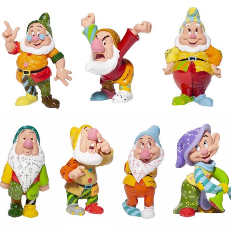 Disney by Britto Seven Dwarfs SET