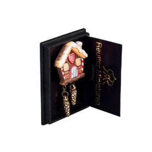 Reutter Miniaturen Wandklok peperkoek decor