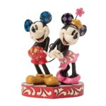 Disney Traditions Mickey & Minnie Heart Tails