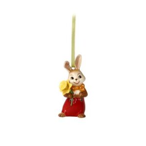 Goebel Ostern Paashaas ornament met narcis