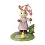 Goebel Ostern Blütenträume Paashaasje met gebroken hartjes