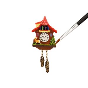 Reutter Miniaturen Koekoeksklok rood dak