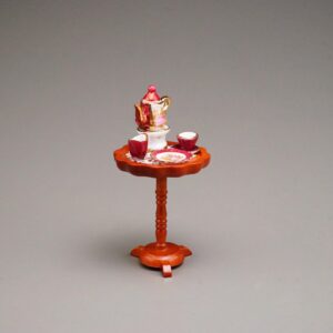 Reutter Miniaturen Bijzettafeltje met koffieservies
