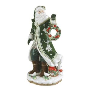Fitz and Floyd Winter Frost Santa