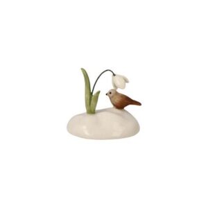 Goebel Weihacht Schneeglöckchen Sneeuwklokje met vogeltje