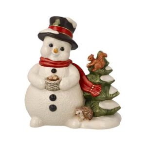 Goebel Sneeuwpoppen Besuch am Waldrand