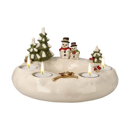 Goebel Weihnacht Adventskrans Winterglück im Advent