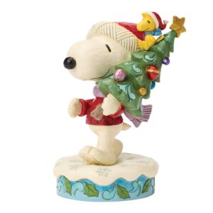 Snoopy & Woodstock with Christmas Tree