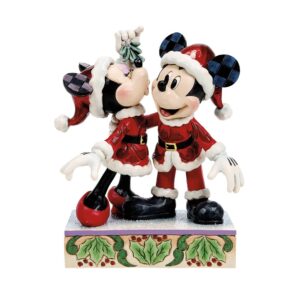 Disney Traditions Christmas Mickey & Minnie Mistletoe