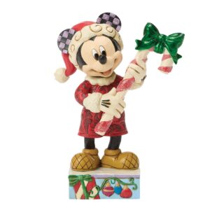 Disney Traditions Christmas Mickey with Candy Cane