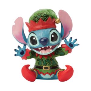 Disney Traditions Christmas Stitch Elf mini