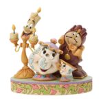 Disney Traditions Lumiere, Cogsworth, Mrs. Potts & Chip