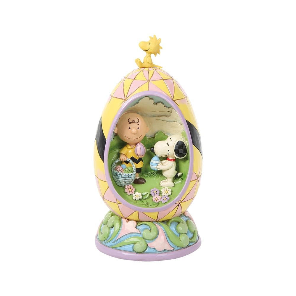 Easter Snoopy Egg Diorama