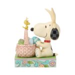 Snoopy & Woodstock Basket with Easter Eggs