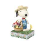 Snoopy & Woodstock Flower Basket
