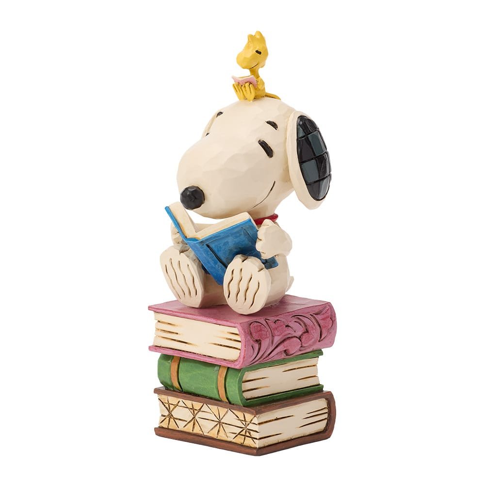 Snoopy & Woodstock Stacked Books