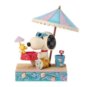 Snoopy & Woodstock at beach