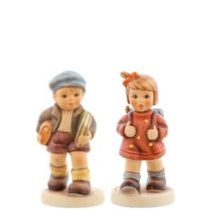 M.I. Hummel Schulmädchen & Schuljunge