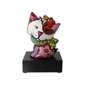 Pop Art Romero Britto Flowing Cat