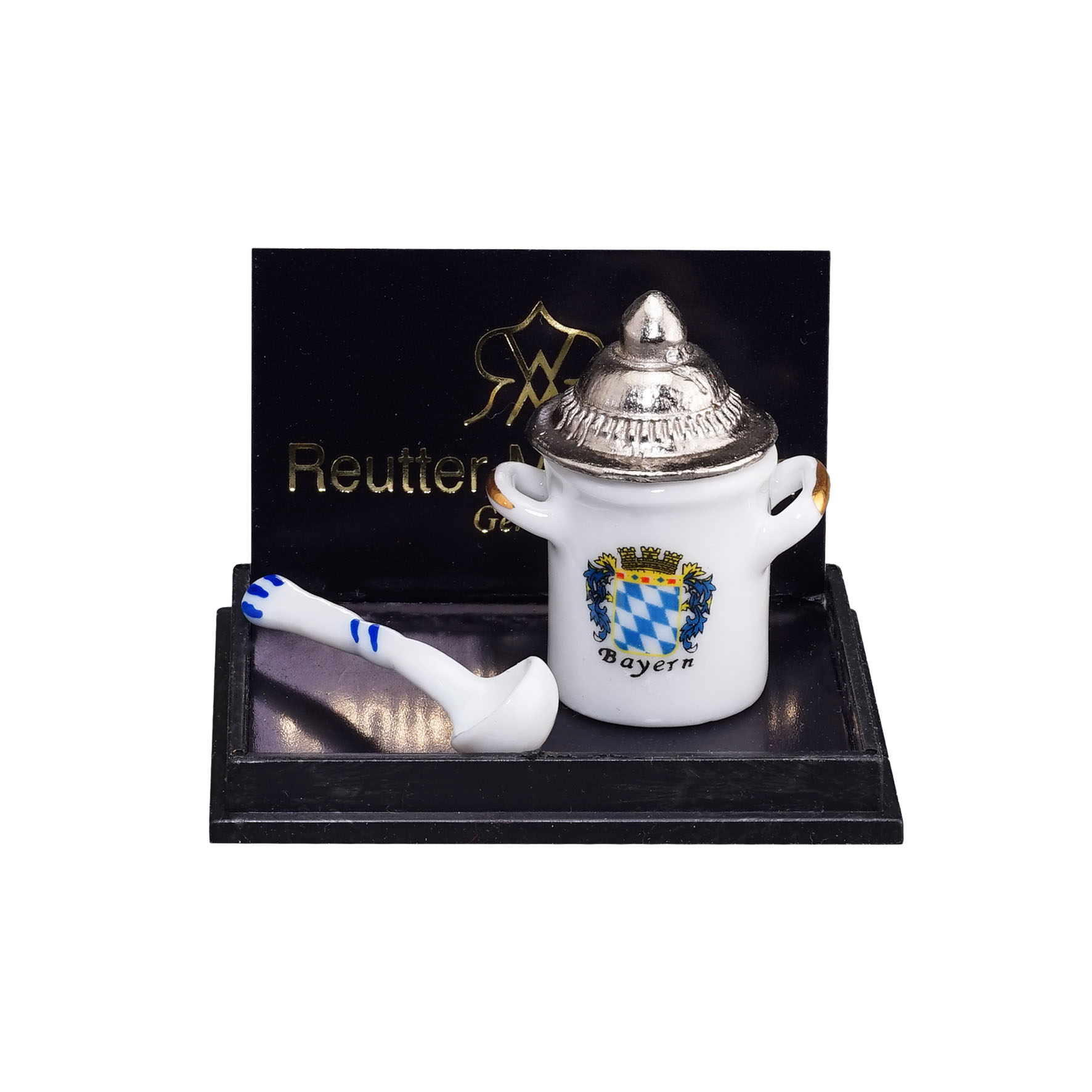 Reutter Miniaturen Beierse kookpot met WeiĆwurst