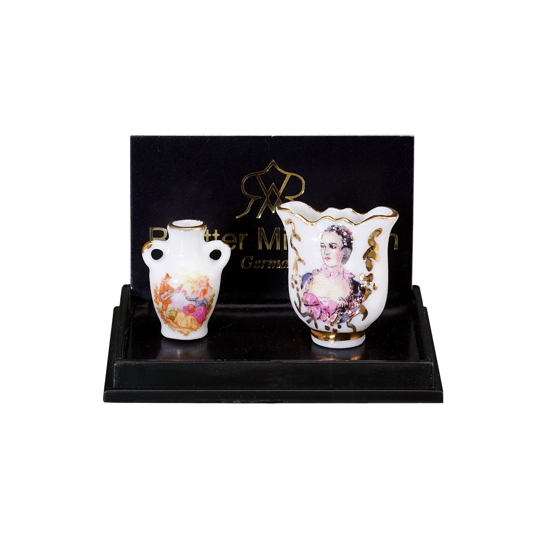 Reutter Miniaturen Vasen Duo Barock
