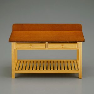 Reutter Miniaturen Houten werktafel