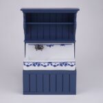 Reutter Miniaturen Blue Onion Gootsteen
