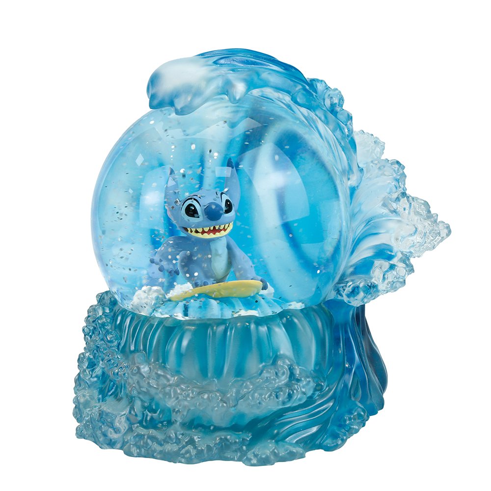 Disney Showcase Waterball Stitch Surfing
